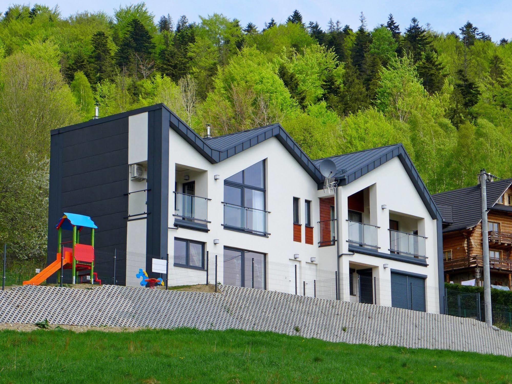 Apartamenty Zloty Widok Щирк Екстер'єр фото