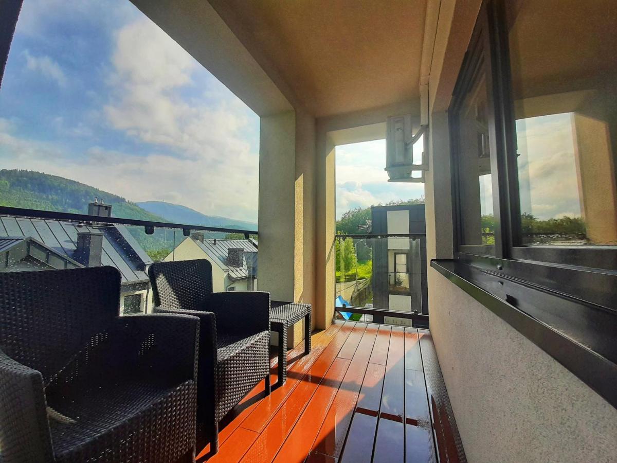 Apartamenty Zloty Widok Щирк Екстер'єр фото